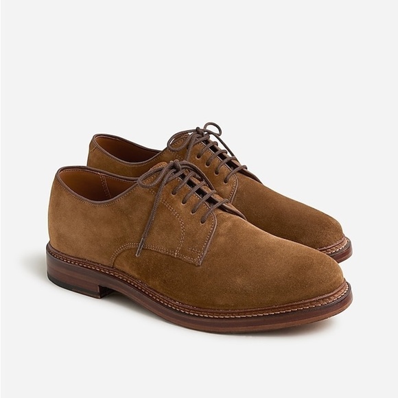 J Crew Ludlow derbys in suede BQ151